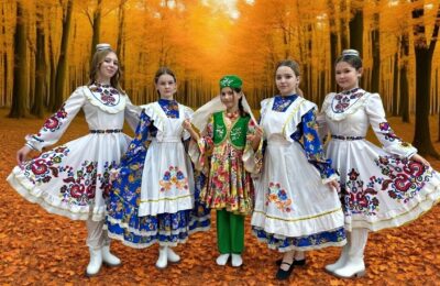 В школе отметили День народного единства ярким парадом национальных костюмов!