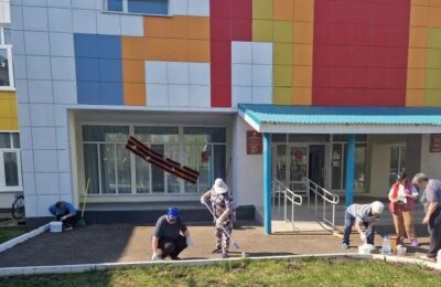 Преображаем наш школьный двор!